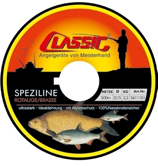 CLASSIC-SPEZILINE ROTAUGE / BRASSEN 500m